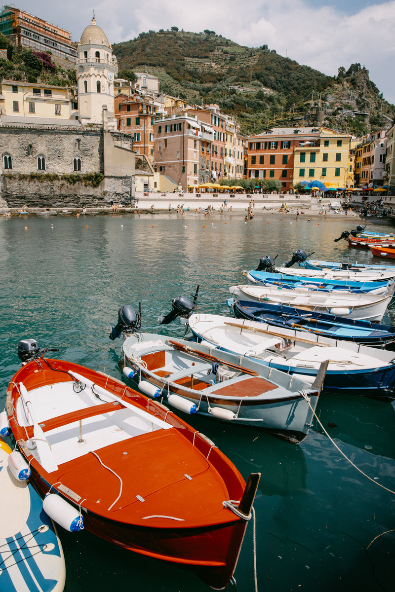 Boats of Vernazza