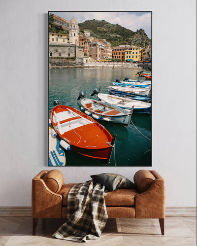 Boats of Vernazza