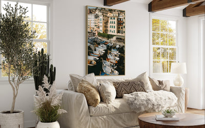 Camogli Boats Vertical