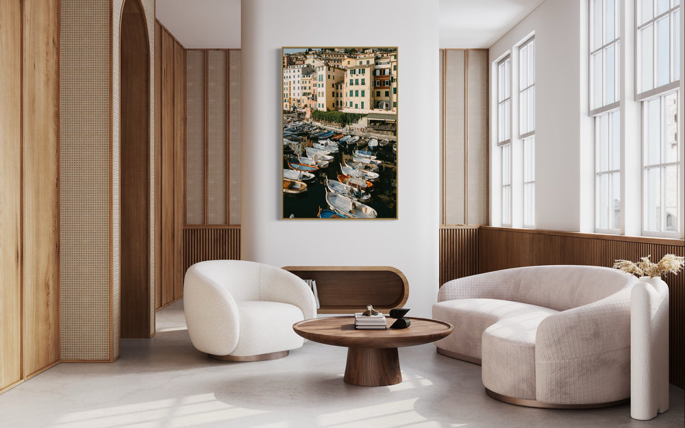 Camogli Boats Vertical
