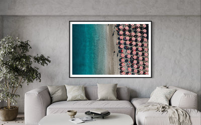 Red & White Beach