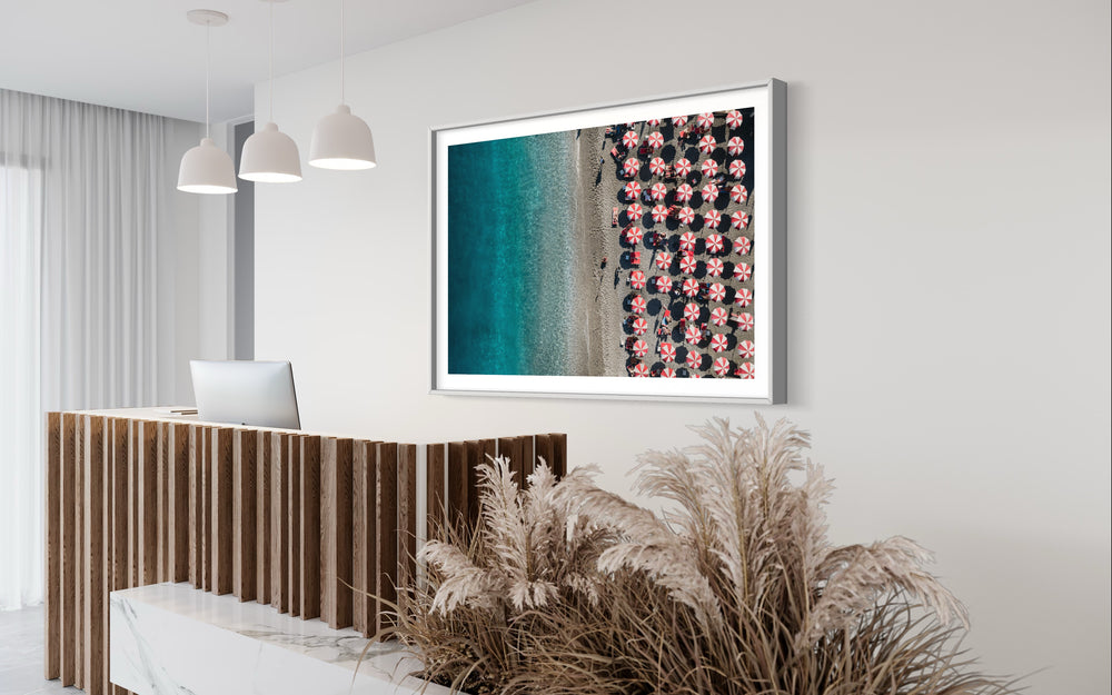 Red & White Beach