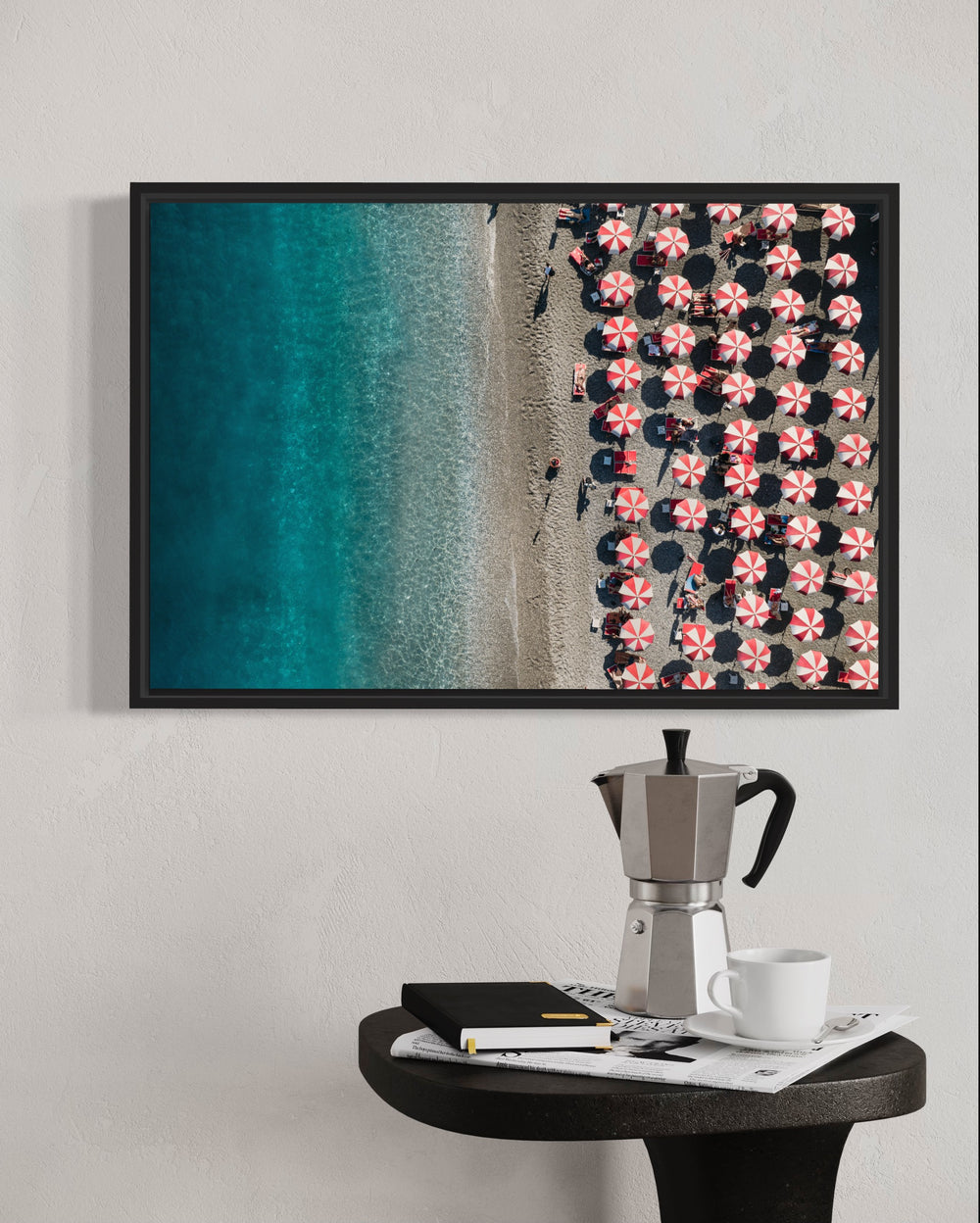 Red & White Beach