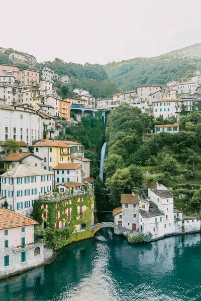 Orrido di Nesso Waterfall Vertical