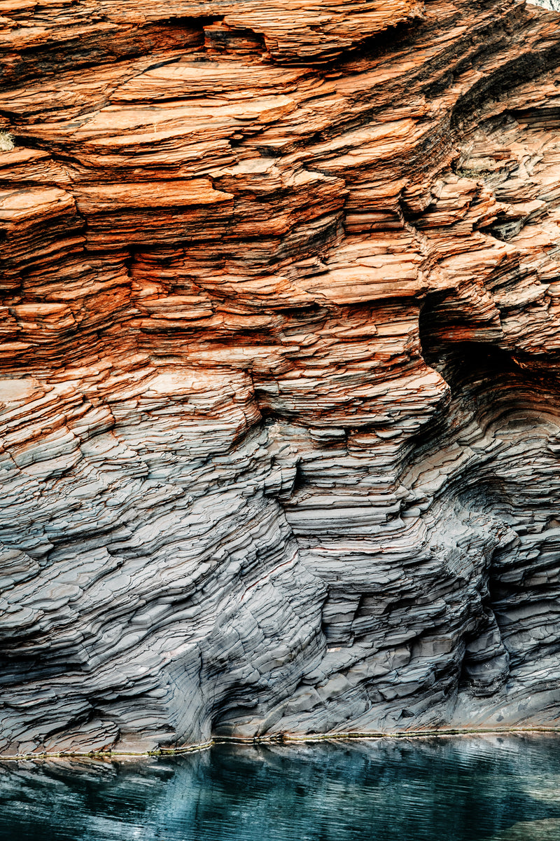 Textures of Karijini Panoramic